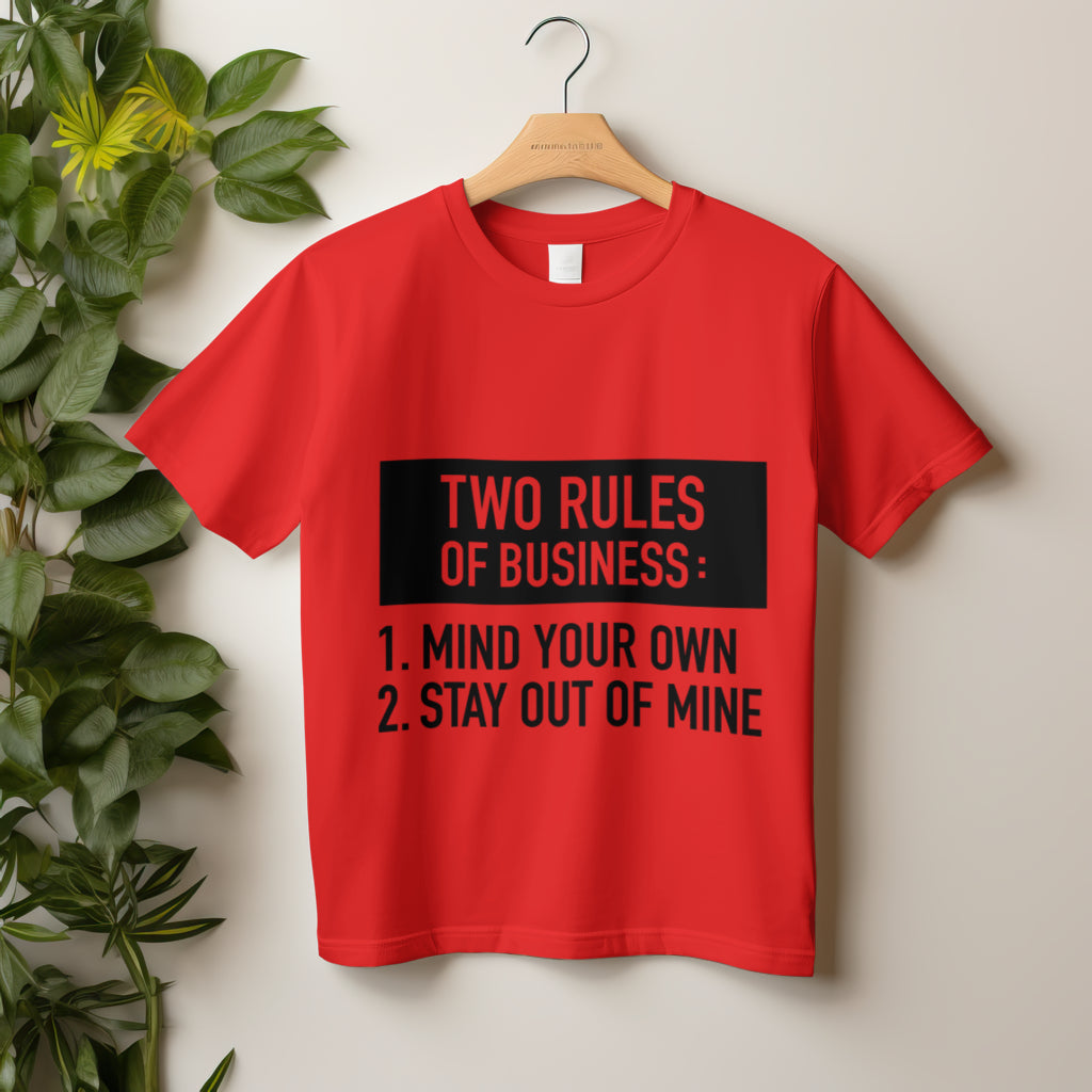 Two Rules Of Business