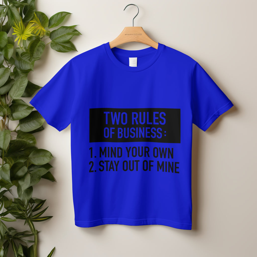 Two Rules Of Business