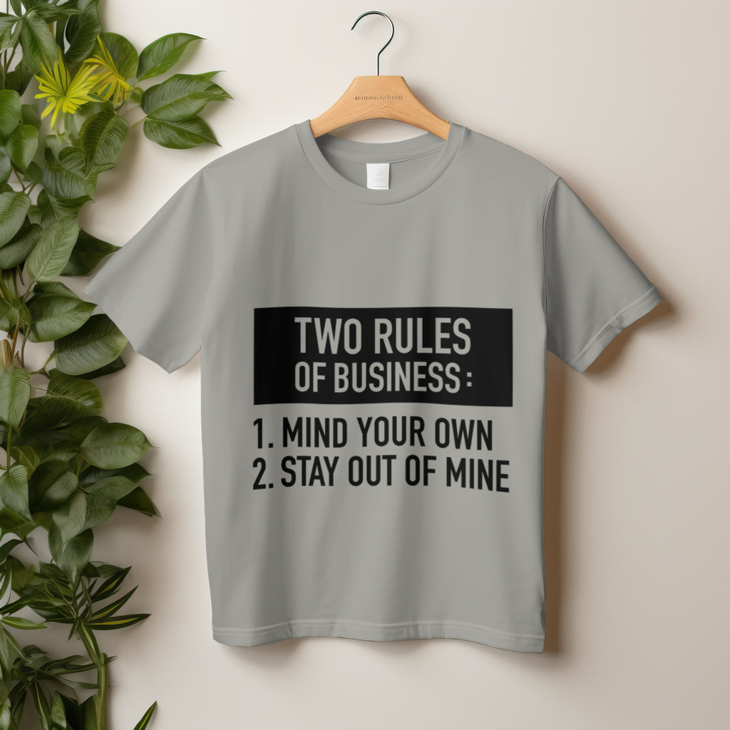 Two Rules Of Business